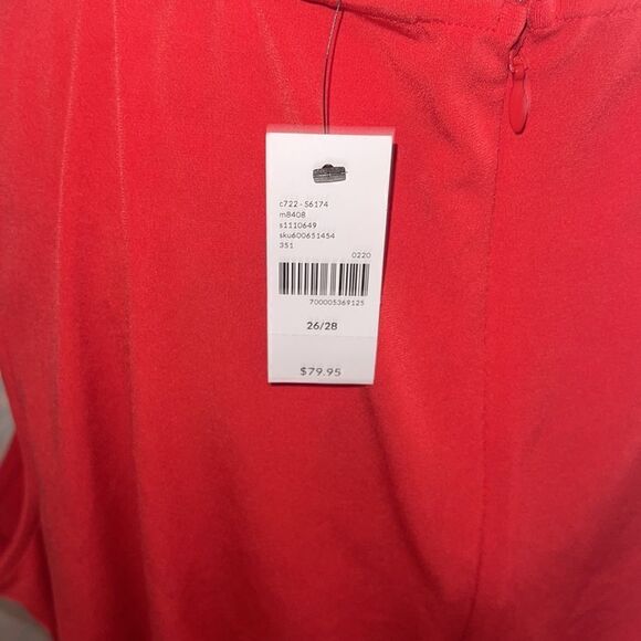 Lane Bryant NWT belted dress - Picture 5 of 6